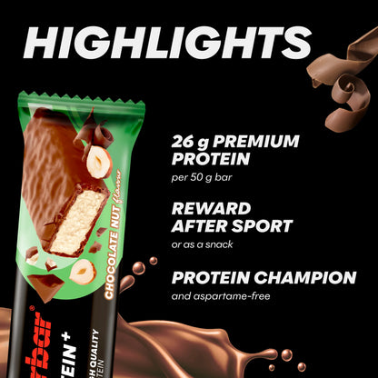 52％プロテインプラス チョコレート ナッツ