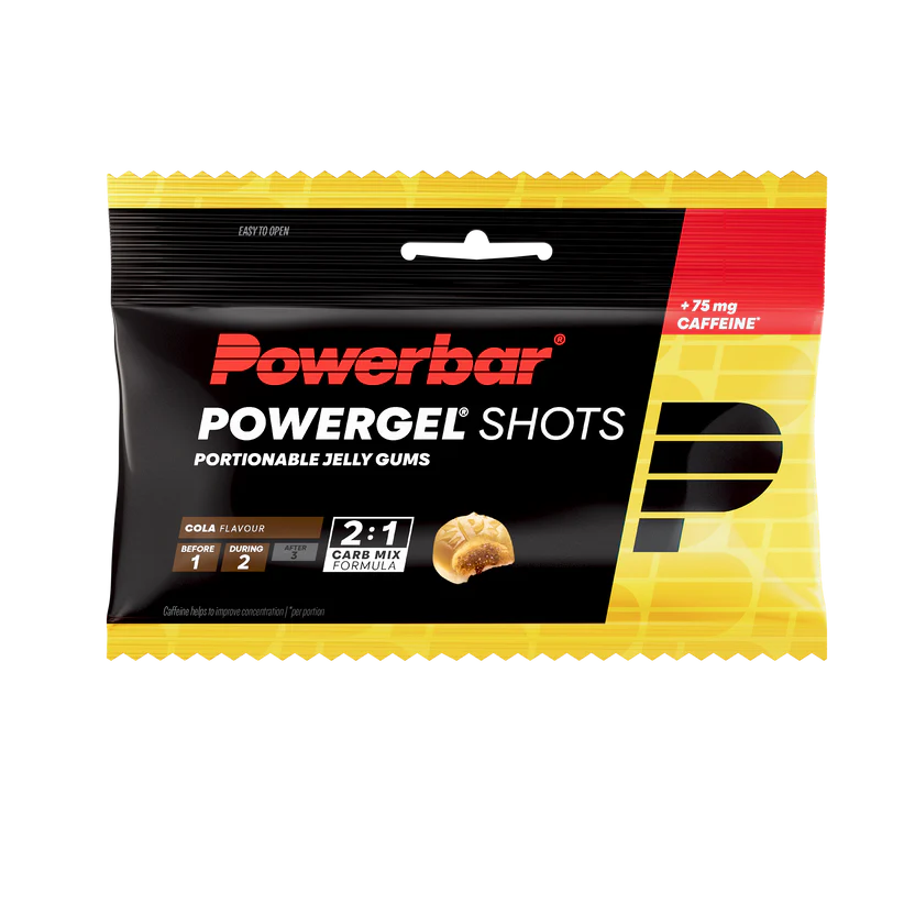 パワージェル・ショッツ（エネルギーグミ）　コーラ味 カフェイン入り